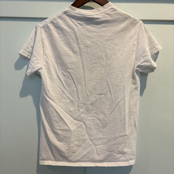 Anime Skateboard Shirt Mens Small White Airbrush Art Graphic Custom Tee - Picture 5 of 10